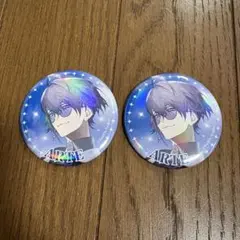 18trip×タワレコカフェ 大黒可不可 ホログラム缶バッジセット - メルカリ