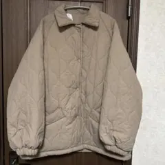 【Ada.】ベージュ キルティングジャケット