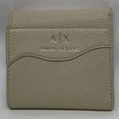 ARMANI EXCHANGE 三つ折り財布 ベージュ