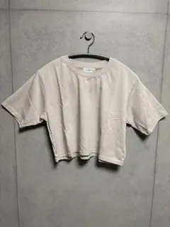 ベージュ 半袖Tシャツ サイズF