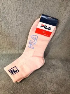 【新品未使用】FILA レディース ソックス ピンク 23-25cmのサムネイル