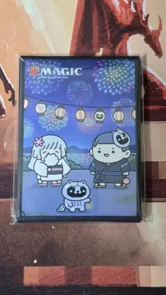 【MTG】放浪皇スリーブ　夏祭り　シルバーウィーク80枚(おまけ20枚)新品 スリーブ『放浪皇の夏祭り 』20枚入り《-》【スリーブ】