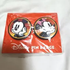 東京ディズニーリゾート　ピンバッジ　ミッキー&ミニー　非売品　缶バッジ