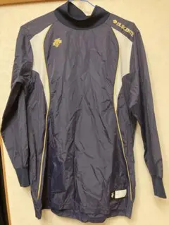 DESCENTE ネイビー 長袖 シャカシャカ