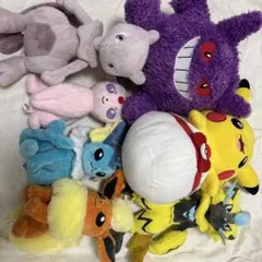 ポケモンぬいぐるみ7点セット
