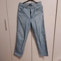 UNIQLO ストレートデニム 28 (71cm) ライトブルー