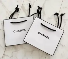 CHANEL シャネル　ショップ袋　ミニ　小　２枚セット