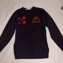 OFF-WHITE クルーネックニット セーター　archiveのサムネイル