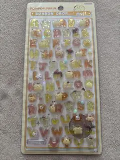 ✨正規品✨　ボンボンドロップシール　ポムポムプリン　アルファベット　サンリオ