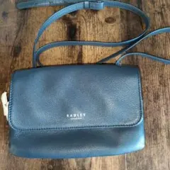 ラドリー ショルダーバッグ レザー ネイビー RADLEY LONDON