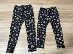 DAISUKI総柄パンツ×2 110 120