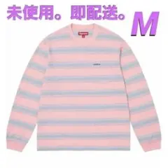 supreme stripe pocket L/S top pink L | Mercari