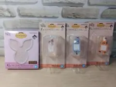 一番くじ くまのプーさん ☆プレート＆ちらりんフレンズ（3種）+おまけ