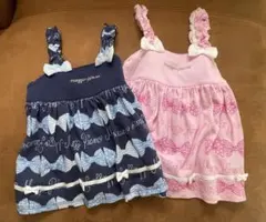 mezzo piano トップス　ワンピース　セット