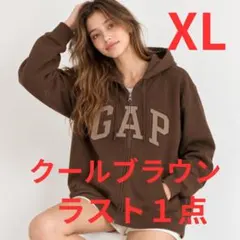 GAP TIMES SQUARE ロゴ パーカー ブラウン クールブラウン - メルカリ