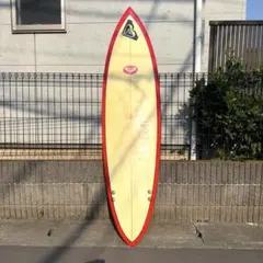 サーフボード 5'8ft 人気のボンザー 良好 テイクオフ激早 5FINシステム