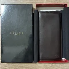 CELINE セリーヌ レザー 二つ折り 長財布 ウォレット ♪051 - メルカリ