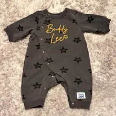 Buddy Lee 星柄ロンパース グレー