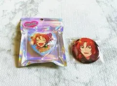 あんスタ　月永レオ　コレクション　GIRA✩デコ　ハート　缶バッジ