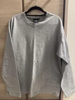 THE NORTH FACE グレー 長袖Tシャツ
