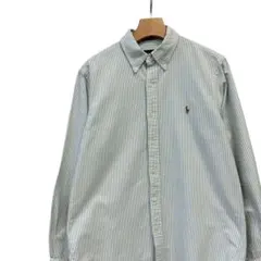 Ralph Lauren ストライプ ボタンダウンシャツ