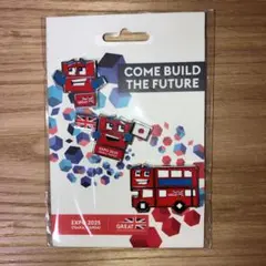 非売品限定　関西万博　ユナイテッドキングドム館　UK館ピンバッジ 非売品限定 関西万博 ユナイテッドキングドム館 UK館ピンバッジ