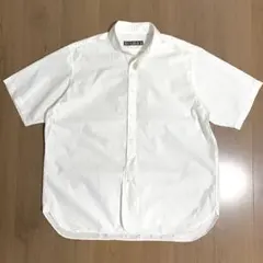 【美品】ハバーサック Bshop別注ラウンドカラー半袖シャツ SOLID MENのサムネイル