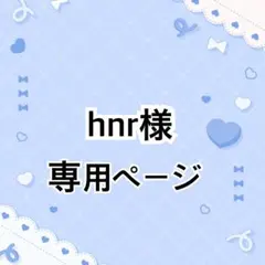 ♡hnr様専用ページ♡