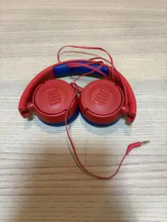 JBL 有線ヘッドホン 本体 レッド ブルーのサムネイル