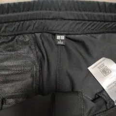 UNIQLO AIRism ブラック ジョガーパンツ L