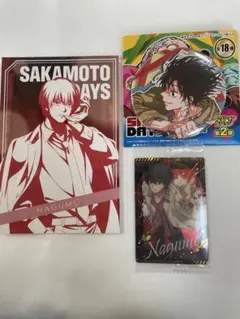 サカモトデイズ　南雲与一　缶バッジ、トレカ、ポストカード　ナイトレイン