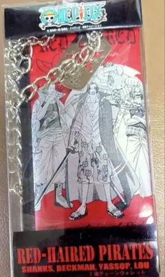 ☆新品未使用☆週末SALE ワンピース 限定 赤髪の海賊団 長財布のサムネイル