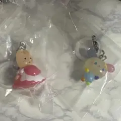 サンリオ　ゆるっとめじるしアクセサリー　ウサハナ　マロンクリーム