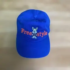 BREEZE (Free style)ラビット刺繍 キャップ ブルー