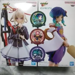 モンスト　ナムコ限定フィギュア　マサムネ　ヤクモ　セット　＋ステッカー