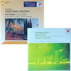 オーマンディ ローマ三部作＆ピーターと狼 2CDのサムネイル