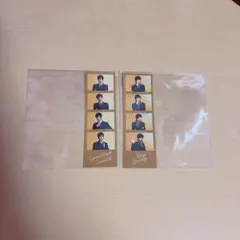 テニミュ　4th 立海公演　フォトカード　真田弦一郎　柳蓮二　セット