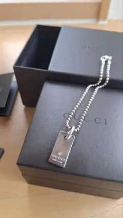 グッチ GUCCI ブレスレット プレート シルバー 925