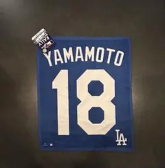 ドジャース公式グッズ　山本由伸　タオル　現地購入Dodgersのサムネイル