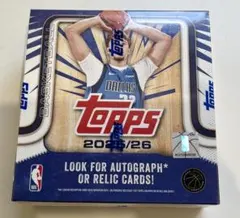 2025-26 Topps NBA FLAGSHIP MEGA 新品ボックス