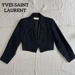 YVES SAINT LAURENTクロップドジャケットフランス製 ビンテージのサムネイル