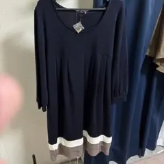 VIVERE 長袖 チュニック 大きいサイズのサムネイル