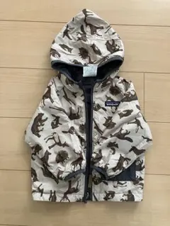 patagonia 動物柄 フード付きアウター