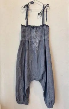 フラワー刺繍 サロペットのサムネイル