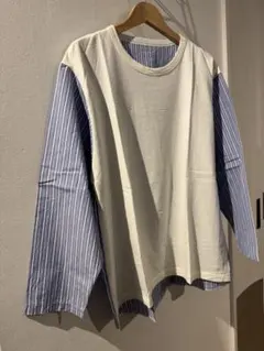 極美品！SOPH. L/S FABRIC MIX WIDE CUT&SEWN