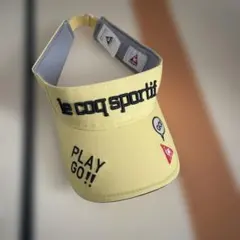 【極美品】le coq sportif サンバイザー