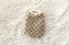 ＊ハンドメイド犬服＊ネイビーハート♡ボア