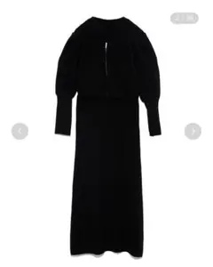 セルフォード　レイヤードニットワンピース