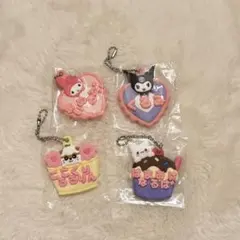 サンリオ　おなまえホルダー　メロクロ　はなまるおばけ　コロコロクリリン