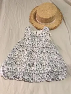 バルーンワンピース　夏服　ベビー　サイズ80〜90のサムネイル